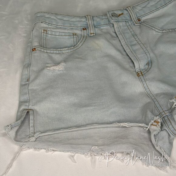 Wild Fable Super High-Rise Cut Off Shorts Size 4 - Picture 4 of 15